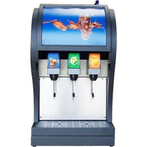 Factory supply 3 pumps soda drinks dispensing machine dispensing machine with 3 volves