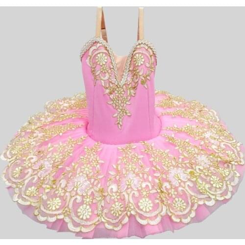 2019 New Children Girls Swan Lake Costume Professional Ballet Tutu Kid Ballerina Dress Ballet Leotards For Women Shiny Dancewear