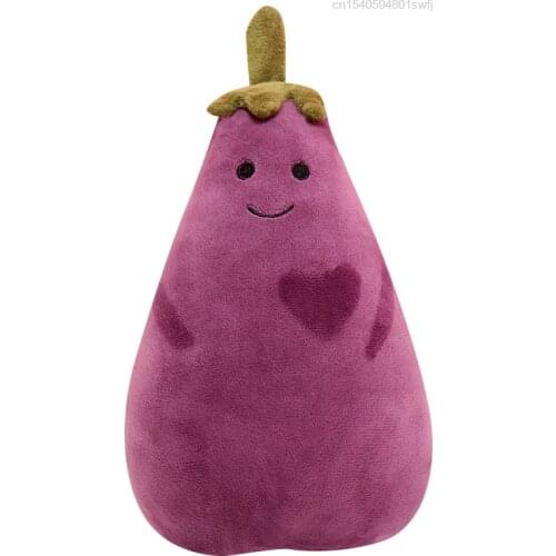 New 28cm Kawaii Jellycat Eggplant Plush Toy Stuffed Plushie Dolls Home Decor Toys Pillow Gifts For Children Kids Birthday Xmas