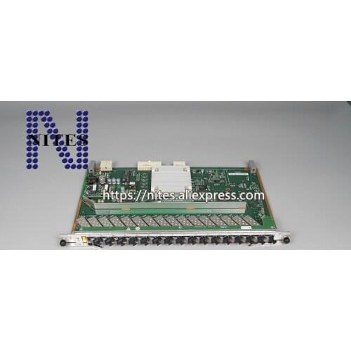 Original Hua wei 16 Ports GPFD GPON Board with 16pcs class C++ SFP modules for MA5680T / MA5683T / MA5608T OLT