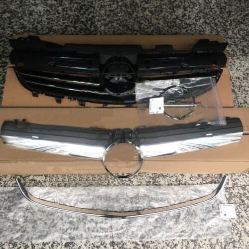 RQXR Front Bumper grill radiator grille for Opel zafira b 2008