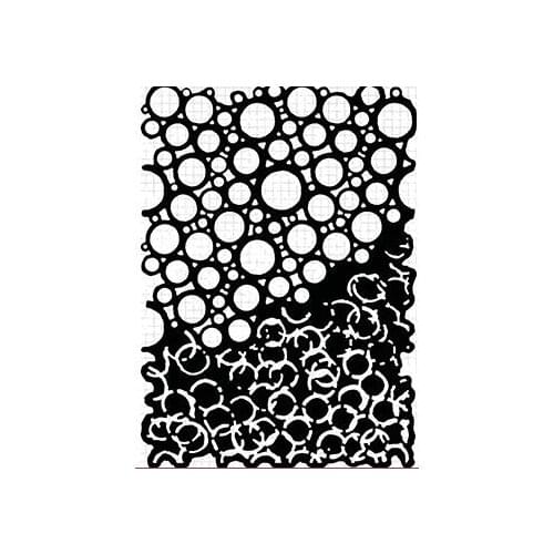 Circular Background Mask Stencil plastic graduation for diy scrapbook / album decoration embossed diy paper card c4