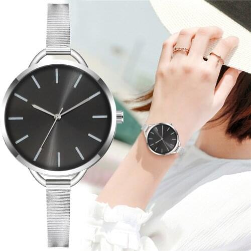 Vansvar Womens Silver Watch
