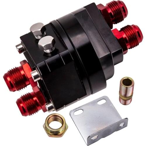 10-AN10 Oil Filter Relocation Kit with Universal Cooler Sandwich Plate Adapter