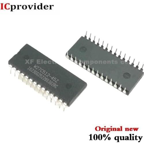 10PCS W27C512-45Z W27C512-45 W27C512 DIP-28