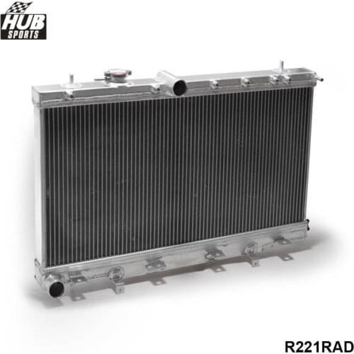 50mm 2 Row Performance Aluminum Radiator For Subaru Impreza WRX STI GDB GD8 GD 04-07 HU-R221RAD