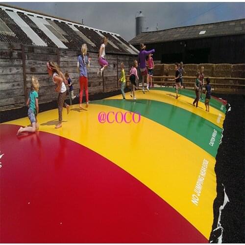 Free shipping to door! kids adults inflatable jump pad, outdoor jumper pad inflatable bounce pad, inflatable pillow