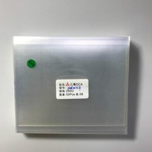Hot selling easy sticky oca mobile phone part for ip mini 4 Lcd screen high quality no bubble laminating