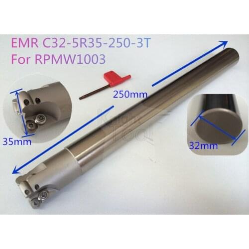 EMR C32-5R35-250-3T Round Dowel End Mill EMR Corner Rounding End Mill for RPMW1003