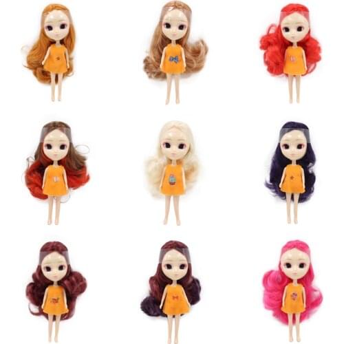 ICY DBS Nude Mini Doll No.3 many kinds of hair colors,clothes random BJD 10cm height