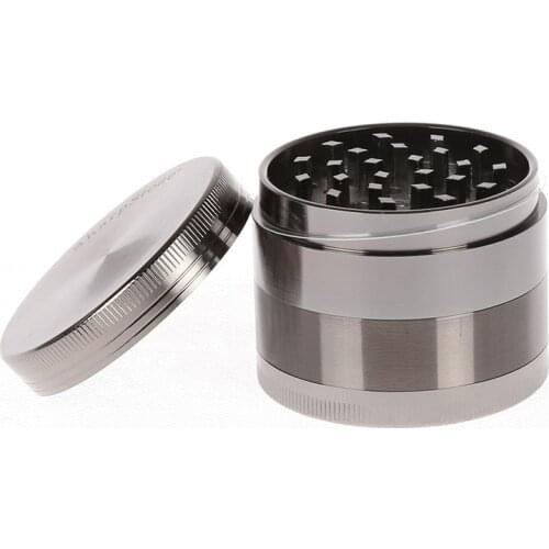 Hot High-grade 75/63/55/50/40mm 4 Layers Smoking Herb Grinders Tobacco Cigarette Quality Grinder Accessories
