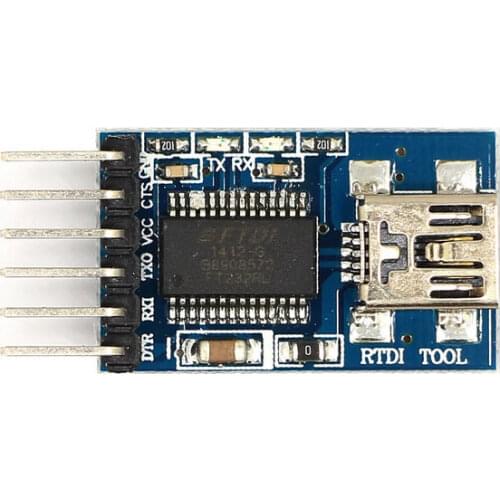 Transfer USB TTL support 3.3V 5V dual power FT232RL FTDI MWC debugger
