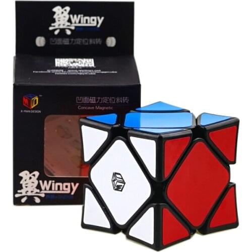 Qiyi XMD YI M Speed Magnetic Skew Magic Cube 2x2 Speed Professional Cubo Magico Skew Cube Gift Educational Toys for Children