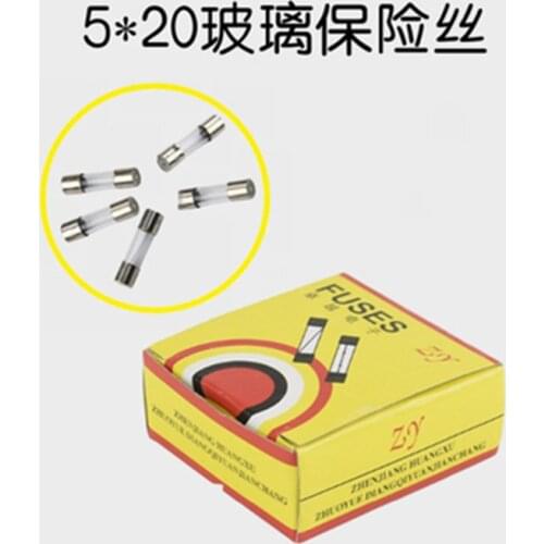 5*20 Glass Fuse Fast Fuse 250V 0.1A 0.2A 0.5A 1A 2A 3A 4A 5A 6A 7A 8A 10A 12A 15A 20A Quick Blow 5x20mm