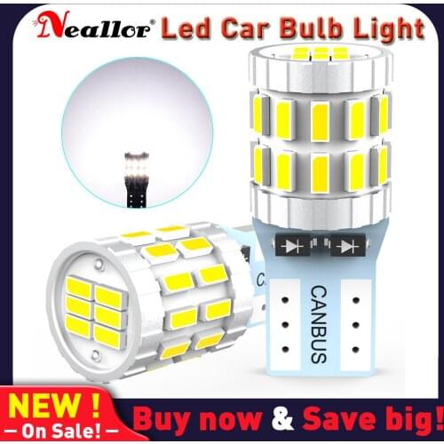 2PCS T10 Led Car Interior Bulb Canbus Error Free W5W for bmw e90 e46 e60 f10 f30 e39 e36 f20 x5 e70 e53 e92 m3 e91 e30 e87 x1 Vw