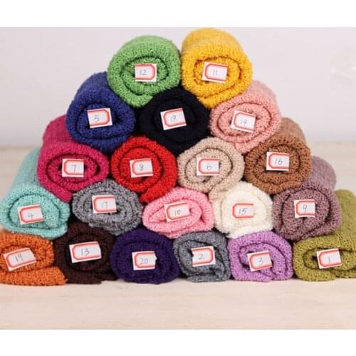 35*150cm Stretch Knit Wrap Newborn Photography Props Baby Kids Blanket Rayon Wraps Maternity Scarf Hammock Swaddlings Photo