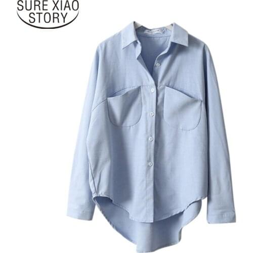 Vintage Women Shirts Blusas Roupa 2021 Spring Women Autumn Blouse Korean Long Sleeve Womens Tops and Blouses Female Tops 6658 50