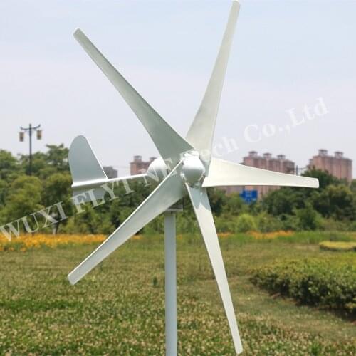 Factory Price HAWT 1000W Generator max power 1200w 24v 48v Wind Turbine Generator MPPT Controller for Home use