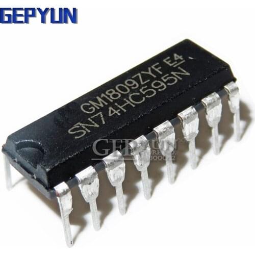 10PCS SN74HC595N SN74HC595 DIP16 DIP 74HC595N 74HC595 Gepyun