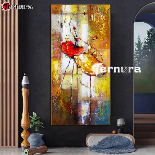 Diamond painting Abstract artistic dancing woman full novelty 2020 mosaic art diamond embroidery icons new hot decoration salon