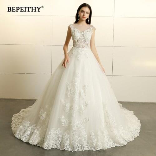 BEPEITHY Long Wedding Dresses