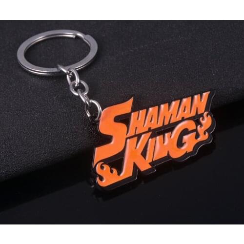 SHAMAN King Anime Logo Cosplay Keychain Yoh Asakura Tao Ren Johann Faust VIII Alumi Niumbirch Tao Jun Umemiya Ryunosuke Rubber