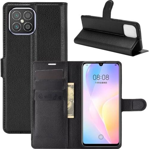 Book Style PU Leather Case Cover for Huawei Nova 8 SE Flip Wallet Phone Bags Cases with Stand for Huawei Nova 8 SE