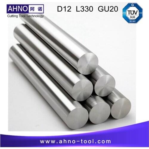 D12.0mm +0.3~0.6mm; L=330;GU20; 1PC; Unground Rods Tungsten Solid Carbide Bar Without coolant holes