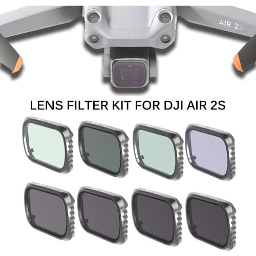 DJI Air 2S Drone Filter UV/CPL/NDPL 8/16/32/64 ND1000 Star Night Combo Camera Lens for DJI Air 2S Filter Accessories