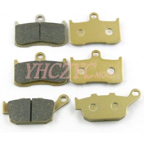 For Kawasaki ZR800 Z800 2013-2014 front and rear brake pads set