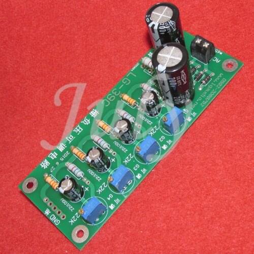 EL34 KT88 300B Electron tube push-pull machine with 4-way grid negative voltage adjustable circuit board finished board, LG39C