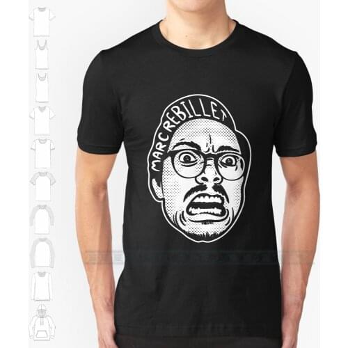 Marc Rebillet " Shout Head " ( For Dark Color Apparel ) Newest Fashion Design Print Cotton T Shirt 6xl Big Size