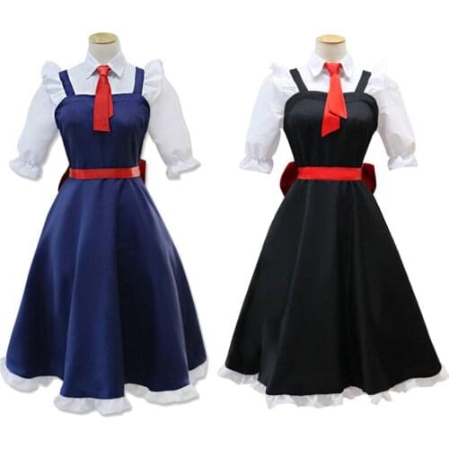 Tohru Cosplay Costumes Miss Kobayashis Dragon Maid S Kobayashi Toru Dress and Accessories Woman Maid Dresses Halloween Costume
