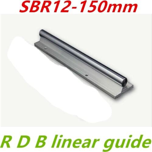 SBR12 150mm 12mm linear rail SBR12 L 150mm for cnc parts for working with SBR12UU block 12mm linear guide(No SBR12UU in the link