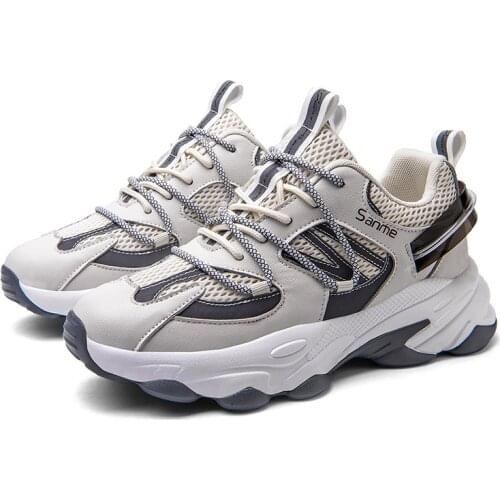 2021 Mens Casual Shoes Summer Non-slip Outdoor Round Head Lightweight Breathable Mesh Fashion Mens Shoes Sports Shoes