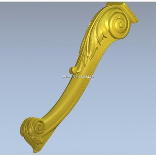 New 3D model STL relief STL format CNC dresser table legs Furniture Leg 119