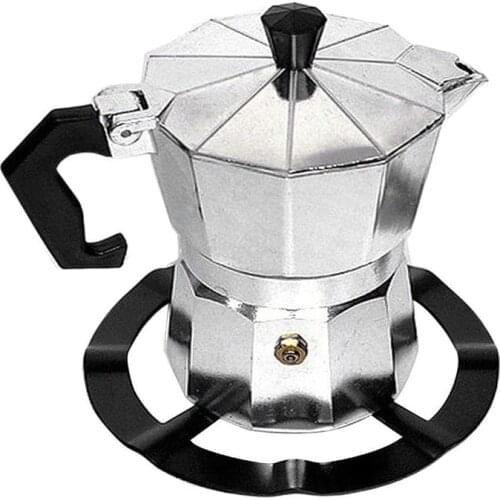 Moka Pot Stove Stand Steel Coffee Pot Holder Gas Range Support Ring Burner Grate Gas Hob Rack Kitchen Accessories
