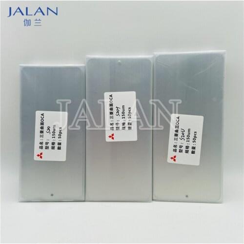 S20Ultra 150UM Oca Film For Samsung S20+ Note10 Plus S10 Note9 Note8 S9 S8 S7Edge LCD Glass Oca Laminating Repair No Bubble