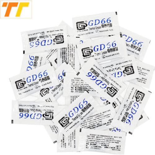 30pcs GD66 Thermal Conductive Grease Paste Silicone Plaster For LED Chip Heatsink Compound 30 Pieces Grams High Performance Gray