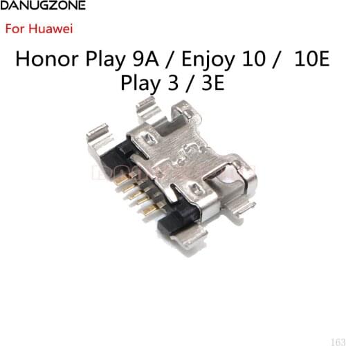 10PCS/Lot For Huawei Honor Play 9A / Enjoy 10 10E / Honor Play 3 3E USB Charging Dock Charge Socket Port Jack Plug Connector