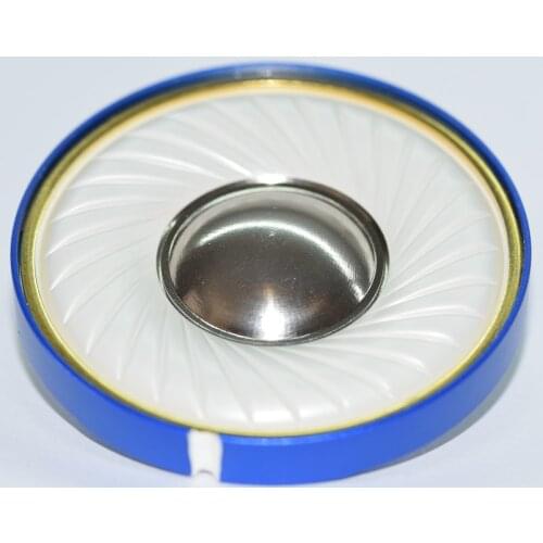 2pcs 50mm Monitor Headphone Speaker HiFI Headset Driver Unit 32ohm 114DB Dome LCP Composite Beryllium Diaphragm Neodymium