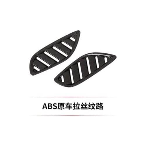Car styling accessories FOR MITSUBISHI outlander 2016-2018 air outlet ABS modified decoration