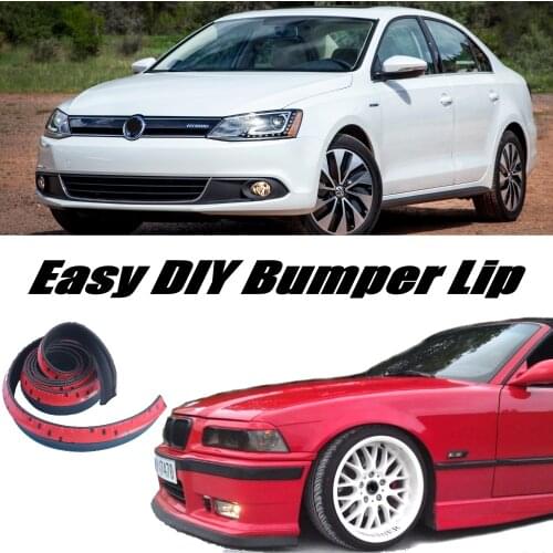 Bumper Lip Deflector Lips For Volkswagen VW Jetta Bora Clasico GLi Sagitar Vento New Compact Spoiler Skirt / Body Kit / Strip
