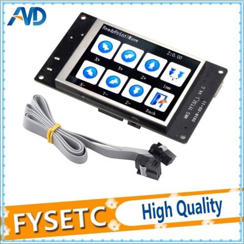 3D Printer Parts TFT32 V4.0 Smart Controller Display 3.2 inch Touch Screen Support APP/BT/editing For Smoothieboard