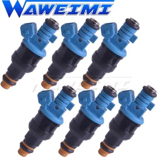 WAWEIMI 6 Pieces Fuel Injector Nozzle OE 0280150450 For Fiat Lancia Kappa Coupe 2.0 20V Turbo
