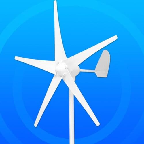 DC 12V 24V 3/5 Blade Power Supply Max 500W Wind Turbine Generator and Wind Charge Cont with Waterproof Controller 12V 24V 48V