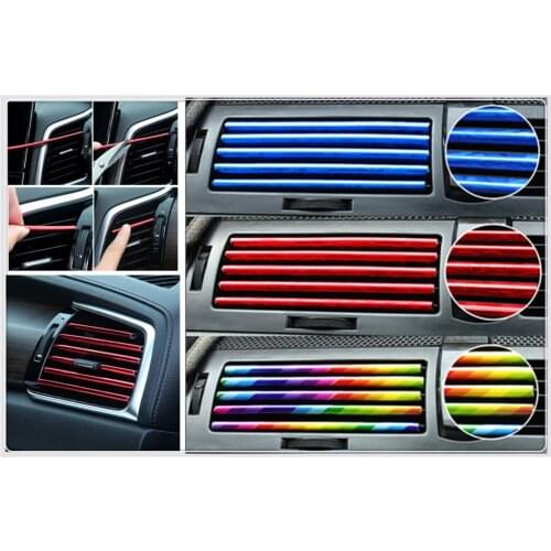 Car modified U-shaped plating bright chrome color decorative strip for Fiat Freemont Doblo 695 FCC4 500e Viaggio Strada 500C