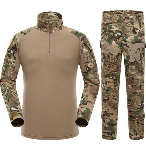 Men 2020 News Combat Shirts Proven Tactical Clothing Military Uniform CP Camouflage Airsoft Army Suit Breathable Work Clothes