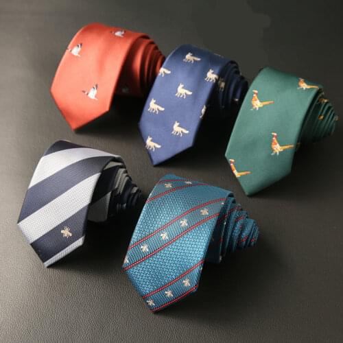 Linbaiway 7cm Mens Tie Jacquard Woven Cravatta Neck Ties for Man Bridegroom Business Necktie Shirt Corbatas Custom Logo