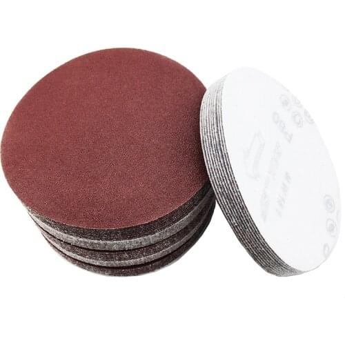 40ps 3" 75mm-80mm Round Sandpaper Disk Sand Sheet Grit 320/400/600/800/1000/1200/1500/2000 Hook and Loop Sanding Disc for Sander